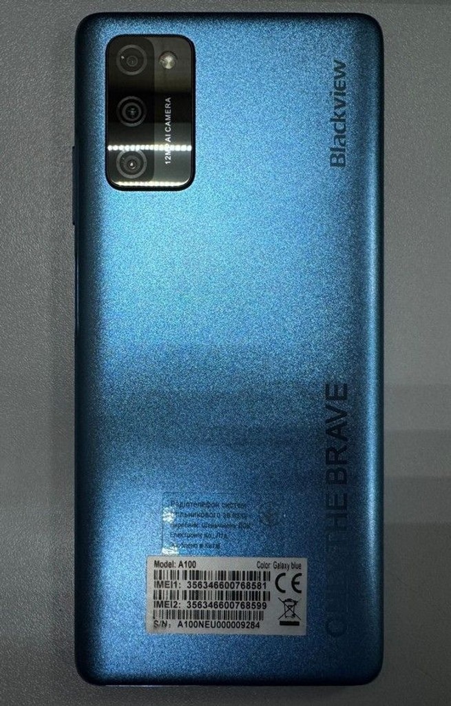 Дешиво Blackview A100 6/128GB Blue с ломбарда