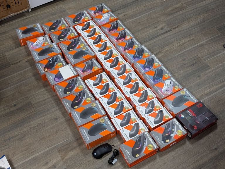 Купити Миша. Лот мішок Steel Series 47 штук. Під відновлення. (Вживані) Б/У