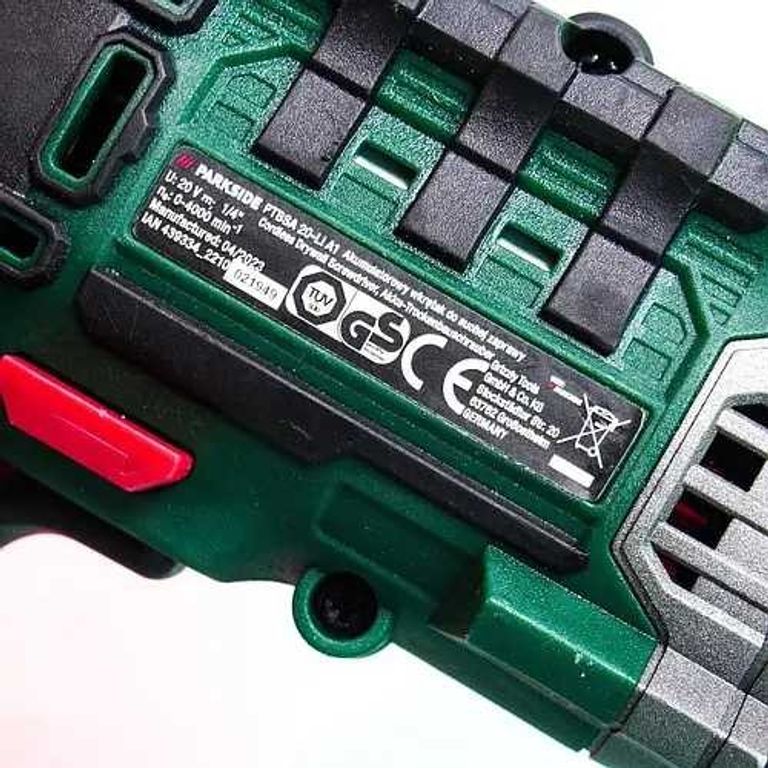 Акумуляторний шуруповерт для гіпсокартону PARKSIDE PTBSA 20-Li A1. Вживаний.  Код:null. Зображення 5