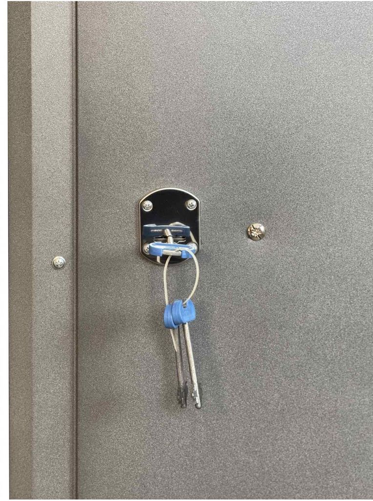 Сірі технічні двері Міцна C для промислових приміщень Код:null. Зображення 6