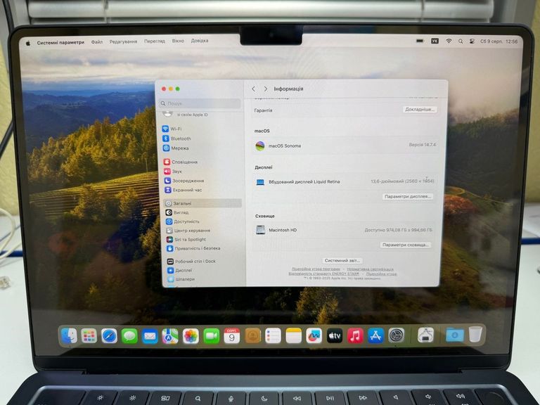 Apple macbook air 13,6" m2 2022 Код:01-200589590. Изображение 15