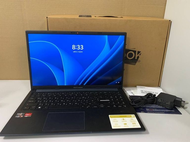 Купити Asus 15/ryzen 5 7430u ddr4/16gb ddr4/hdd *відсутній/ssd 512 gb/*інтегрована Б/У