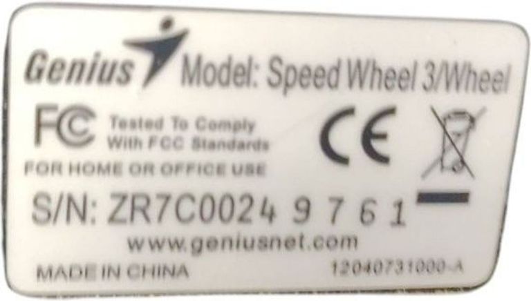 Genius speed wheel 3 mt vibration Код:01-200783483. Изображение 5