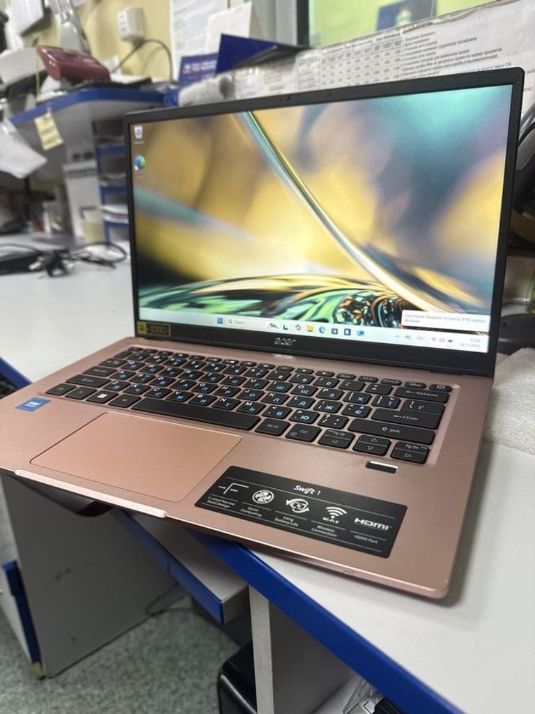 Купить Acer 14/celeron n4500 ddr4/4gb ddr3/ssd 120 gb/*інтегрована Б/У