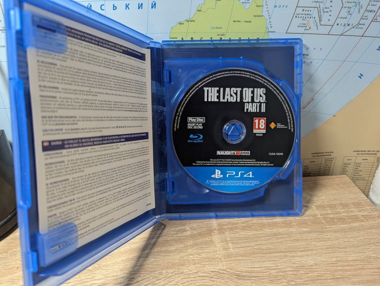 Объявление The Last of Us Part II для Sony PS 4 (slim, pro, fat) Б/У