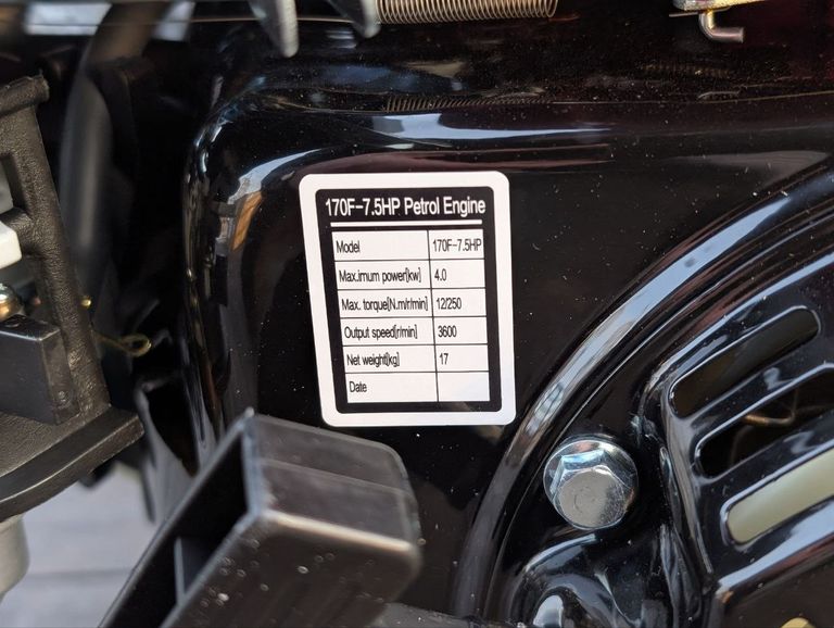 AMTULA 7,5 к.с. 5,1 кВт, 4-тактний двигун, 1 циліндр, об'єм 210 мл, з функцією сигналізації рівня оливи, низьк Код:null. Зображення 7