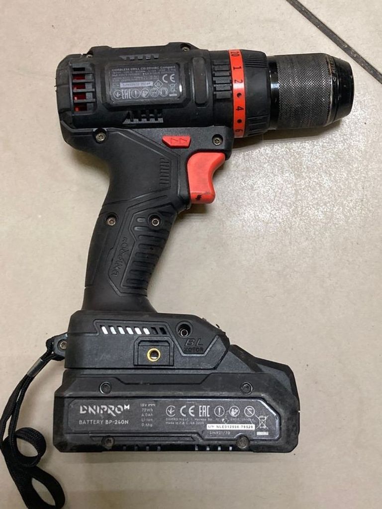 Объявление Dewalt dcf 887 1акб 4ah + зп Б/У