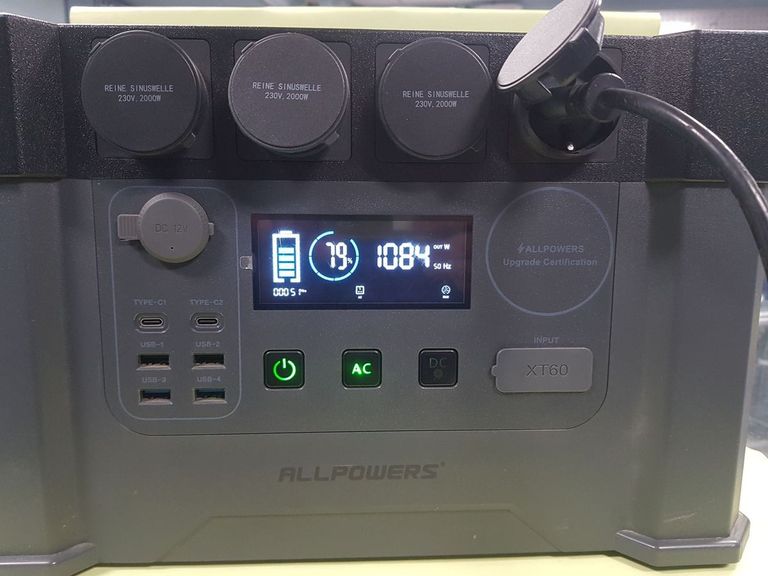 Allpowers 2000w 1500 wh s2000 Код:01-200843154. Изображение 7