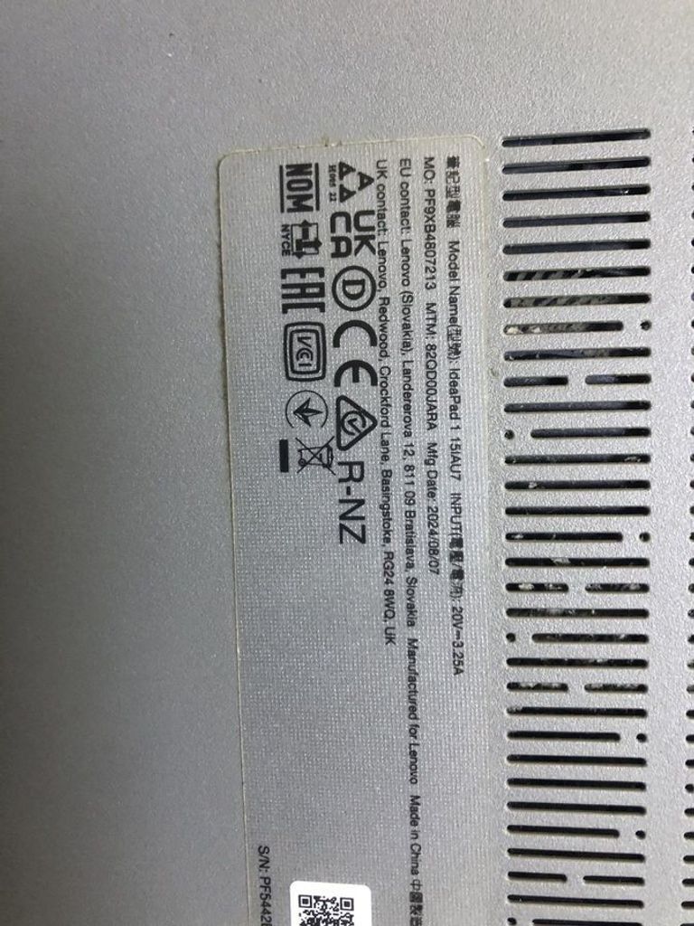 Lenovo 15/core i5-1235u ddr5/16gb ddr5/hdd *відсутній/ssd 512 gb/*інтегрована Код:01-200848820. Изображение 5