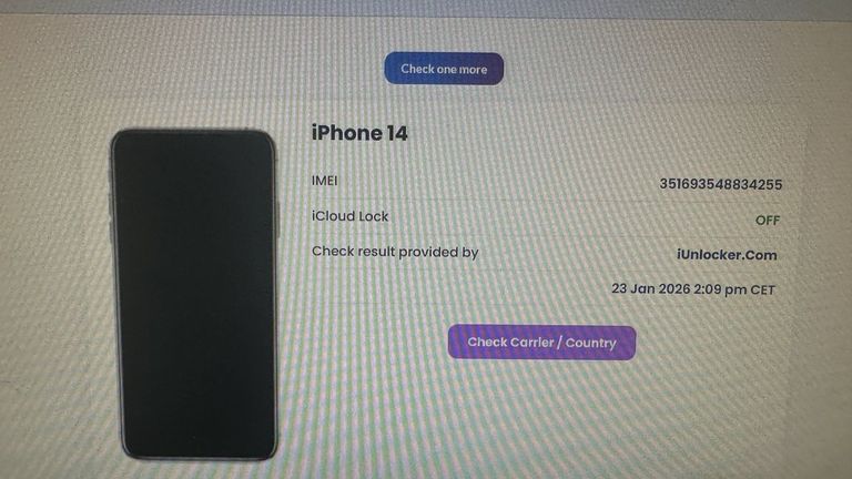 Apple iphone 14 128gb Код:01-200855710. Зображення 21