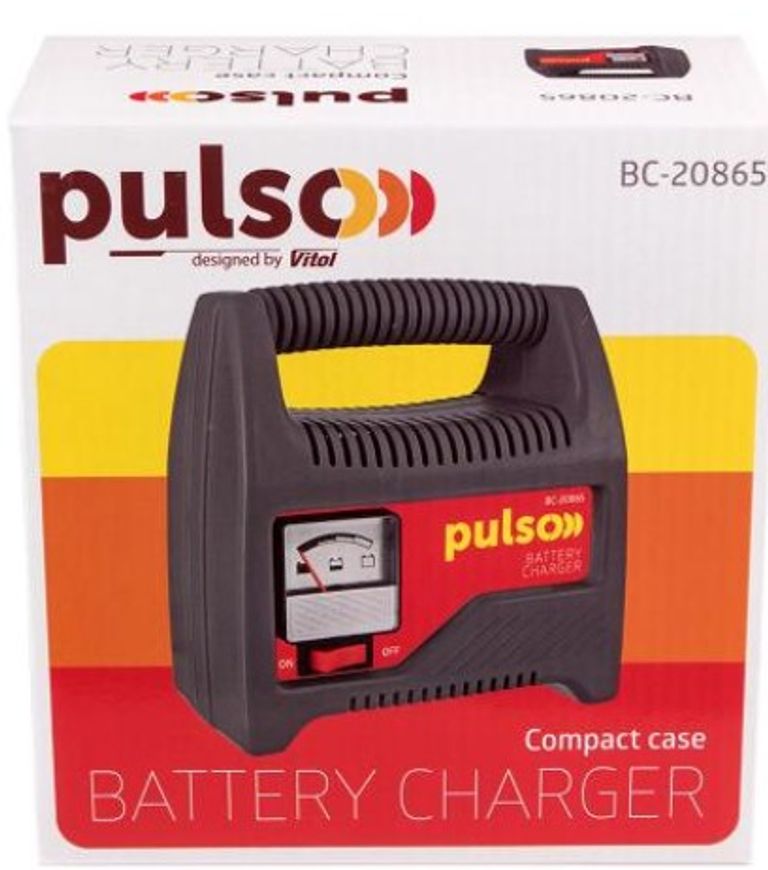 Объявление PULSO BC-20865 12V/6A/20-80AH стрілка Б/У