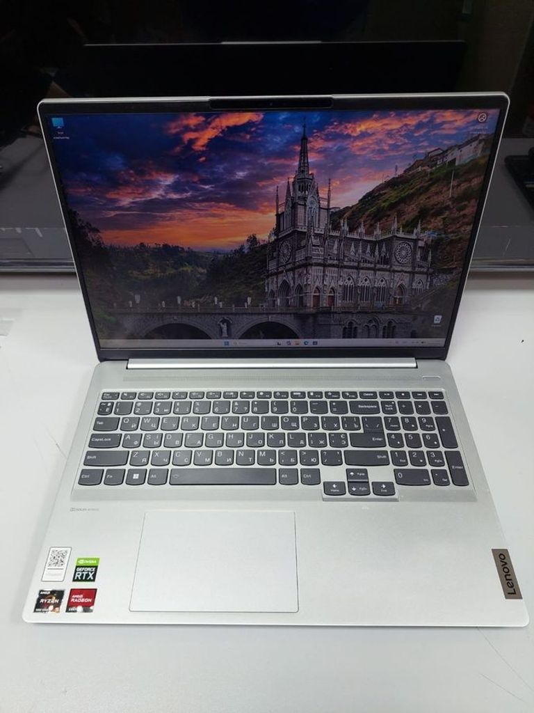 Купить Lenovo 15/ryzen 5 5600h ddr4/16gb ddr4/ssd 512 gb/geforce rtx3050 6gb Б/У