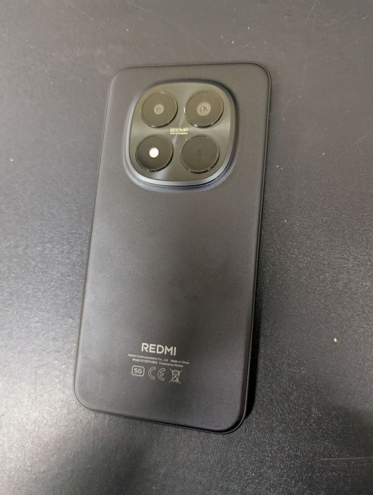 Дешево Xiaomi Redmi Note 15 Pro+ 12/512GB Midnight Black з ломбарду