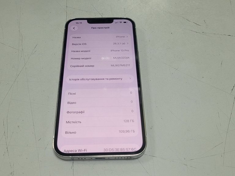 Apple iphone 13 pro 128gb Код:01-200904810. Зображення 6