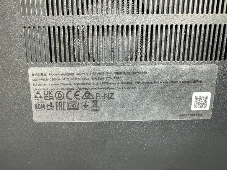 Lenovo 15/ryzen 5 7520u ddr5/16gb ddr5/hdd *відсутній/ssd 512 gb/*інтегрована Код:01-200915539. Зображення 10