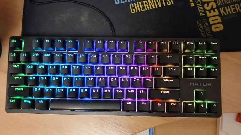 Оголошення Hator Rockfall 2 Mecha TKL Orange Black (HTK-520) Б/У