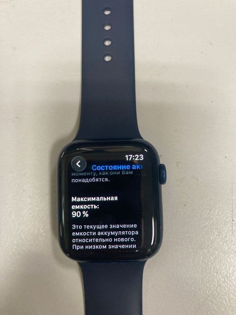Дешево Apple watch series 6 gps 44mm aluminum case з ломбарду