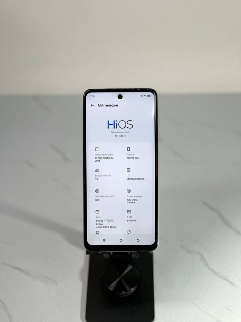Оголошення Tecno spark go 2024 3/64gb Б/У
