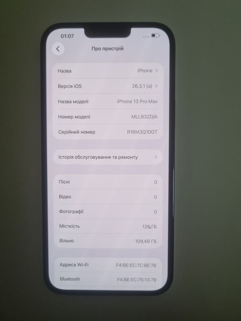 Дешево Apple iphone 13 pro max 128gb з ломбарду