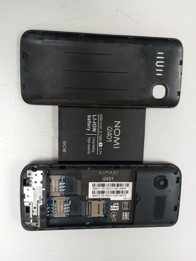 Купити Nomi i2401 Black Б/У