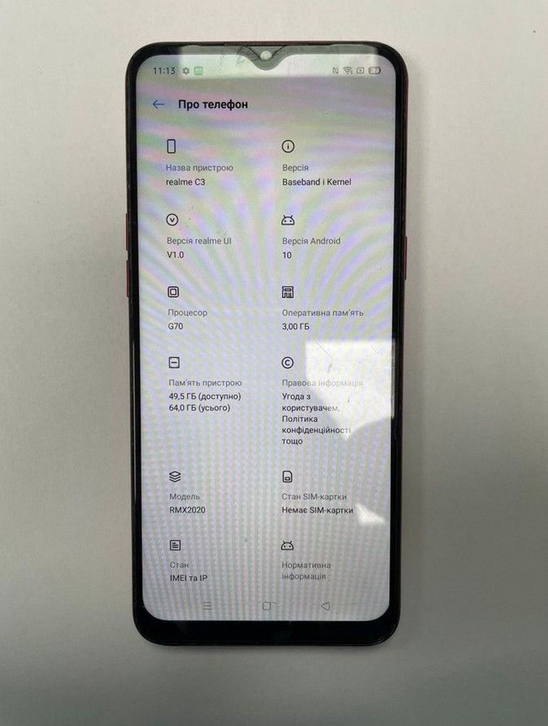 Купити Realme C3 3/64GB Red Б/У