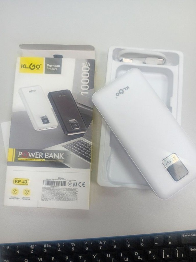 Оголошення Klgo kp-43 10000mah 22.5w Б/У