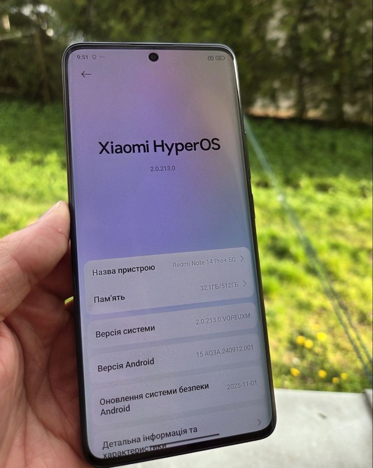 Дешиво Xiaomi Redmi Note 14 Pro+ 5G 12/512GB Midnight Black с ломбарда