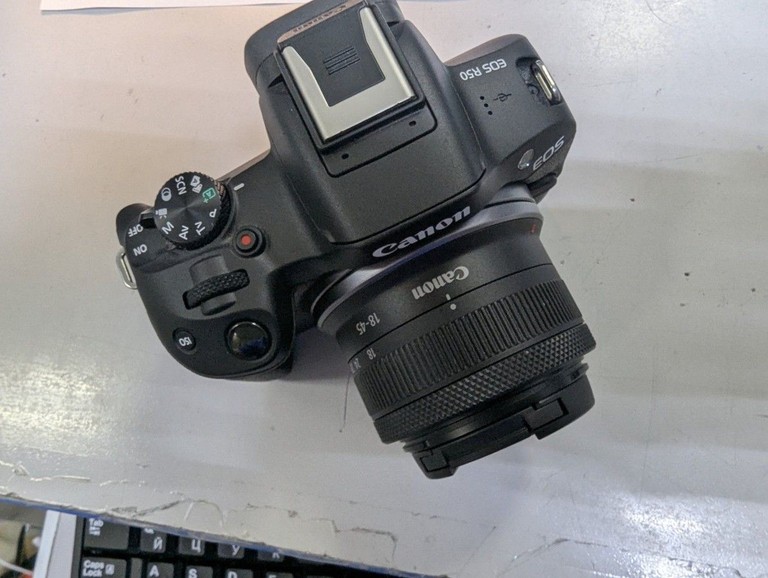 Canon eos r50 kit rf-s 18-45mm is stm Код:01-200964385. Зображення 5