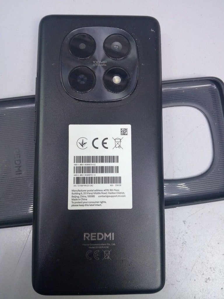 Дешево Xiaomi Redmi Note 15 4G 8/256GB Black з ломбарду