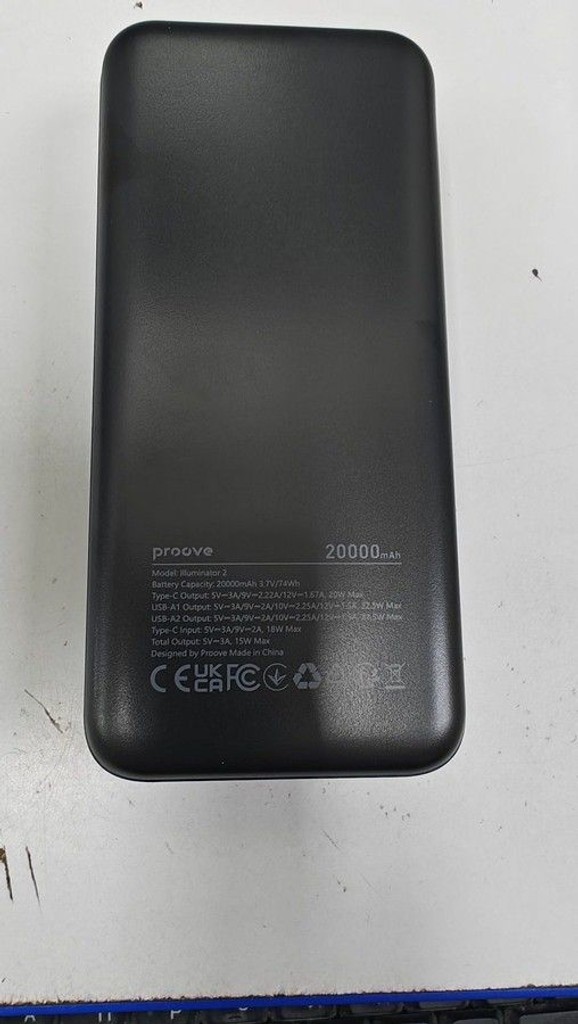 Дешево Proove illuminator 2 20000mah pd qc 22.5w з ломбарду
