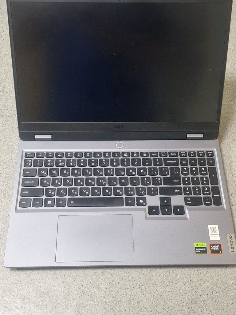 Купити Lenovo loq 15ahp10 15/ryzen 7 250w/r780m/ram24gb/ssd512gb/gf rtx5060 8gb Б/У