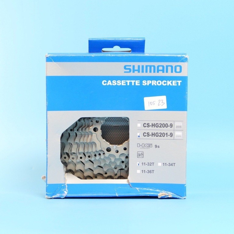 Shimano CS-HG201-9. 9-швидкісна 11-32T Hyperglide Код:null. Зображення 6