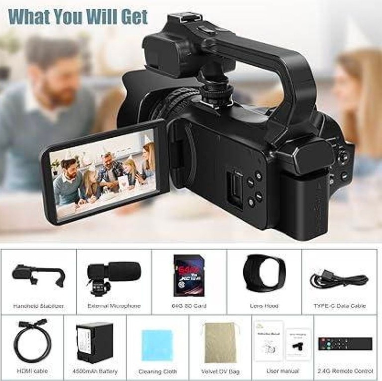 6K Ultra HD Digital Video Camera Код:null. Зображення 4