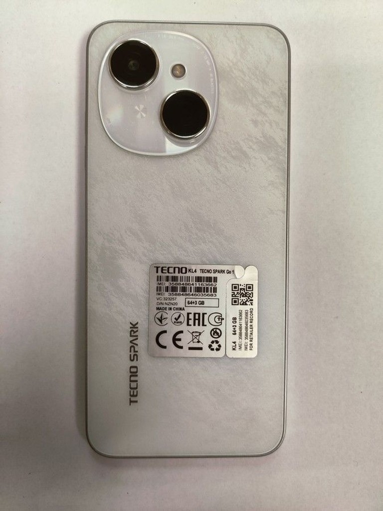 Дешиво Tecno spark go 1 kl4 3/64gb с ломбарда