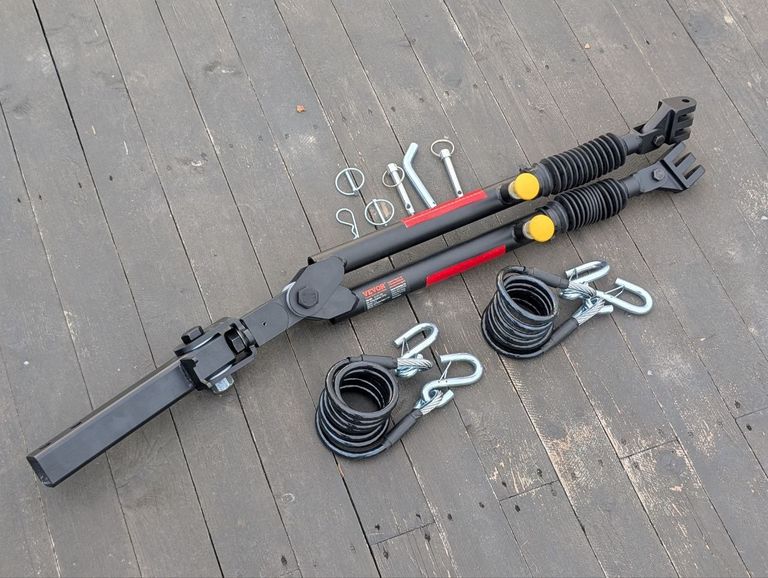 Купить Буксирний бар Зчепне кріплення для причепа, підходить для 2-дюймового. Кріплення бампера VEVOR 3400 кг. Новий. Б/У