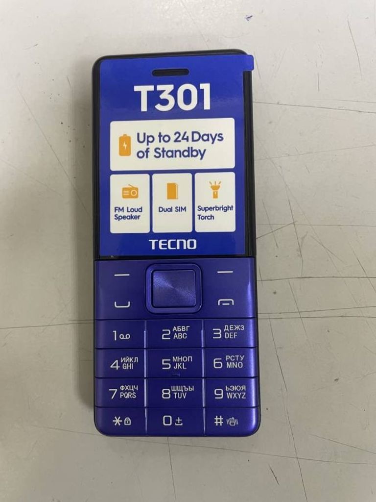 Купить Tecno t301 Б/У