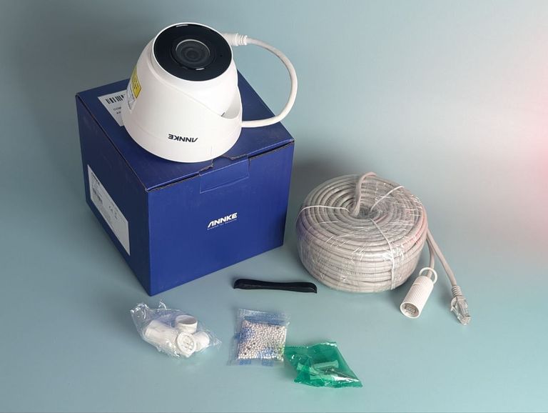 IP-камера ANNKE C500 5 Мп з ширококутним об'єктивом 2,8 мм, підтримка IP-камер безпеки. Нова. Код:null. Зображення 4