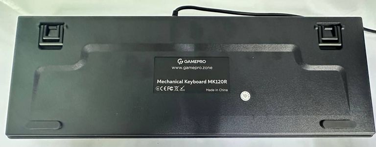 Gamepro MK120 Red Switch USB Black (MK120R) Код:01-200527301. Изображение 7