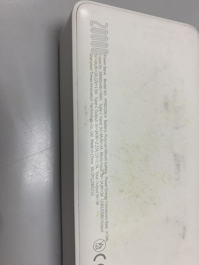 Оголошення Baseus ppbd20k Б/У