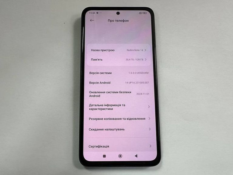 Купить Xiaomi redmi note 14 6/128gb Б/У