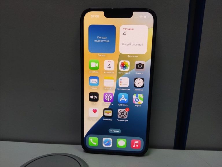 Оголошення Apple iPhone 16e 128GB Black Б/У