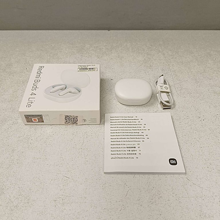 Объявление Xiaomi Redmi Buds 4 Lite White (BHR6919GL) Б/У