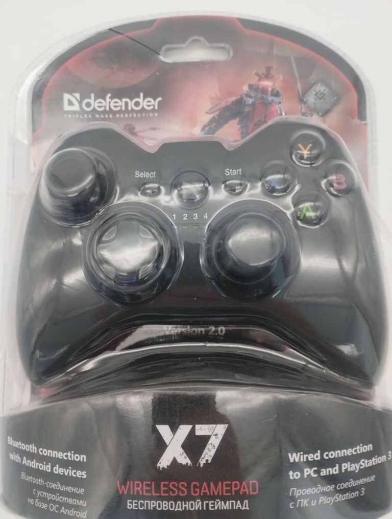 Купити Defender X7 USB Bluetooth Li-Ion PS3/PC/Android (64269) Б/У