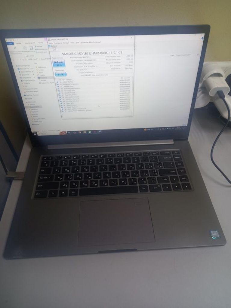 Купить Xiaomi 15/core i7 8550u ddr3/16gb ddr4/hdd *відсутній/ssd 512 gb/geforce mx250 2gb Б/У