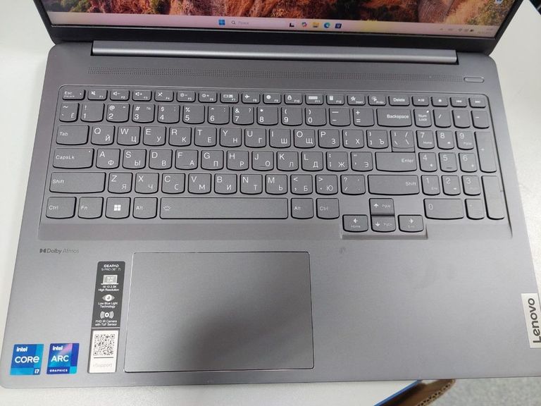 Дешево Lenovo екр15.6/core i7-12700h/2.3hz/ram 16gb/ssd512gb/arca370m з ломбарду