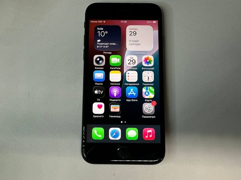 Оголошення Apple iPhone SE 2020 128GB Black Slim Box (MHGT3) Б/У