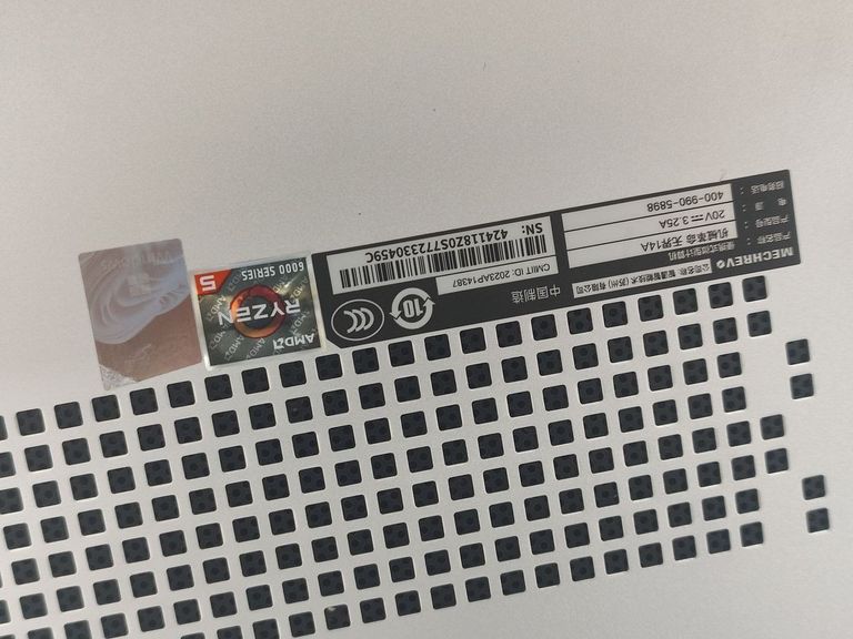 Mechrevo 14/ryzen 5 6600h ddr5/16gb ddr5/hdd *відсутній/ssd 500 gb/*інтегрована Код:01-200786477. Изображение 10