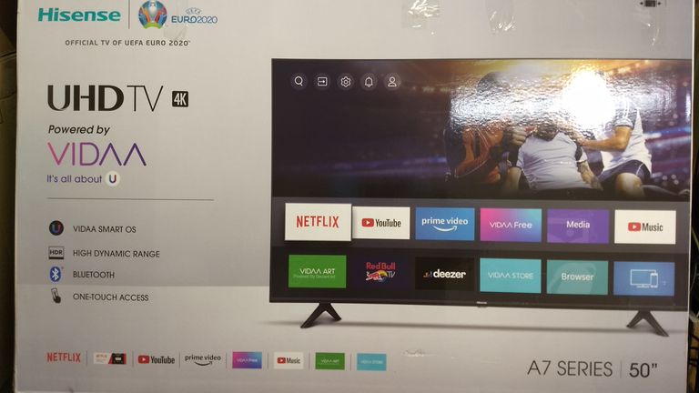 Купити Hisense 50A7300F Б/У