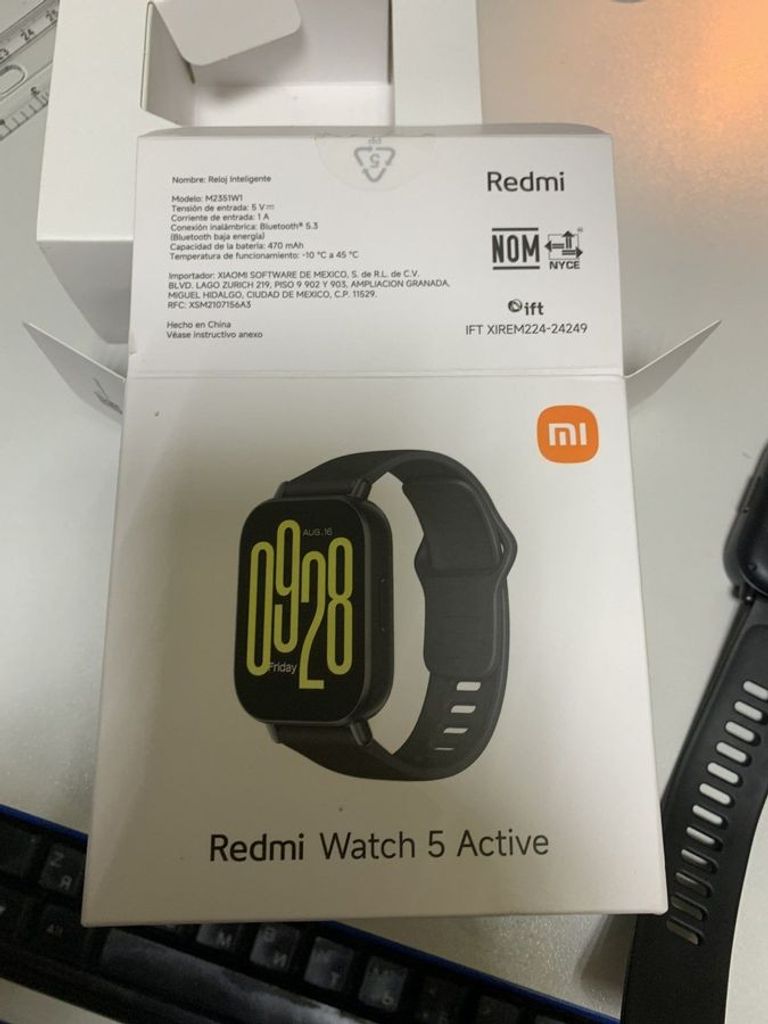 Купити Xiaomi Redmi Watch 5 Active Matte Silver (BHR8790GL) Б/У