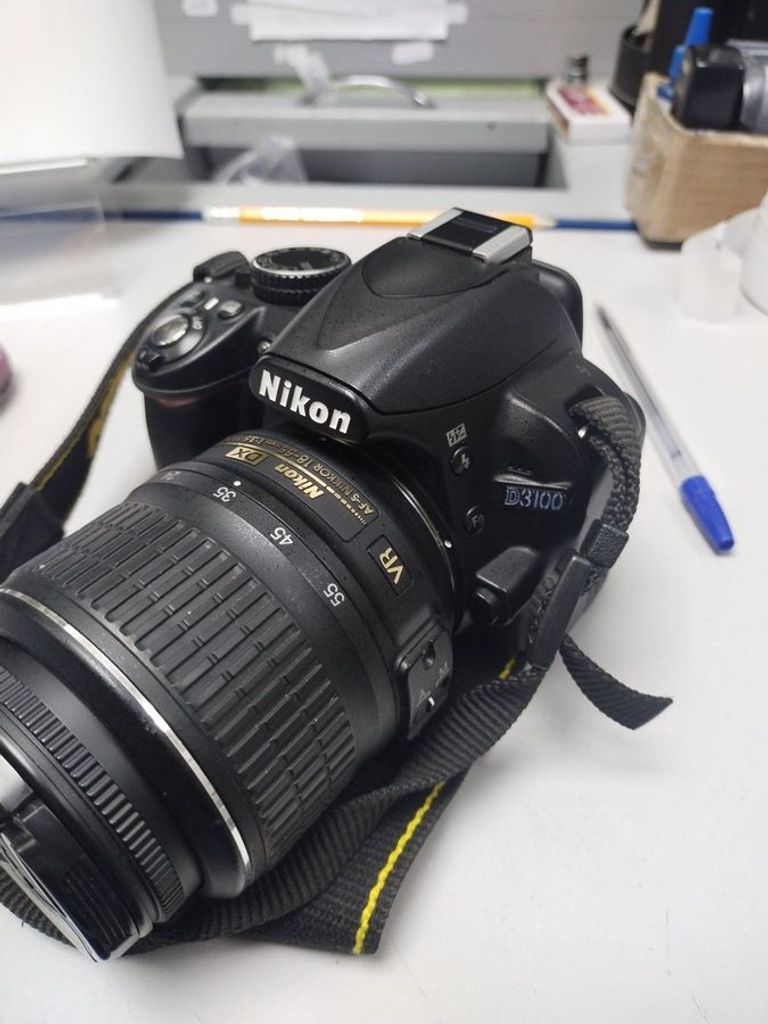 Объявление Nikon d5100 + af-s 18-55mm f/3.5-5.6g vr dx Б/У